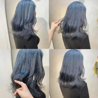 セミロング sano sayakaのヘアスタイル