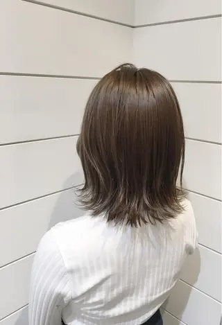ミディアム カラー 🍊新宿南口🍊 ERINAのヘアスタイル