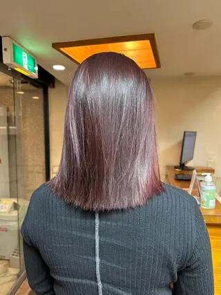 ミディアム カラー 矢野 晃平のヘアスタイル