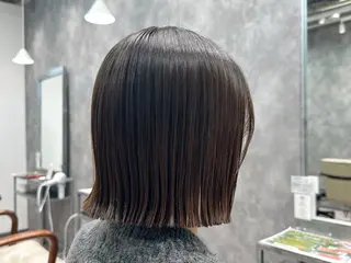 ミディアム カラー 似合わせボブ 🌻 北澤七海のヘアスタイル