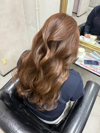 ロング カラー 🫧透明感🫧ツヤ感 ✨️カラー特化のヘアスタイル