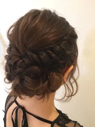 ロング ヘアアレンジ MeL 横浜/ ＭＩＨＯのヘアスタイル