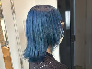 ショート カラー ヘアカラー&縮毛矯正 STAR☆RIVERのヘアスタイル