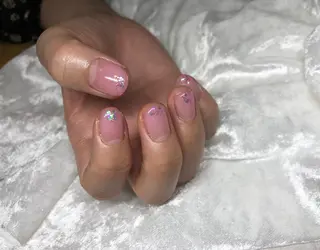 ネイル パラあり！フィルイン 美フォルムのネイルデザイン