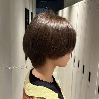 ショート カラー 🫧もも🫧 ／パーマ/似合わせ/のヘアスタイル
