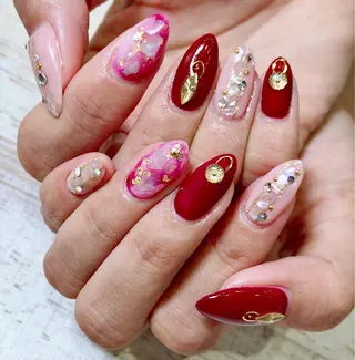 ネイル Lino+ ネイル&よもぎ蒸しのネイルデザイン