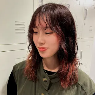 ミディアム パーマ DELICO 大宮 🧚‍♀️ かみののヘアスタイル