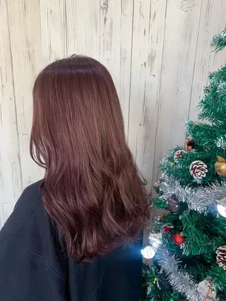 ロング カラー Nagisa🥥🧡 南森町駅 徒歩30秒のヘアスタイル