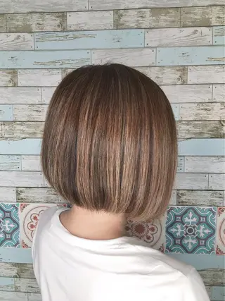 ショート カラー ルーキス やまざきのヘアスタイル