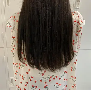ロング カラー 🎀暖色カラー🎀 おかだみほのヘアスタイル
