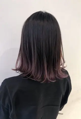 ミディアム カラー 宮嶋 蓮のヘアスタイル