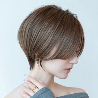 ショート カラー 渋谷ボブ特化 /田中航平のヘアスタイル