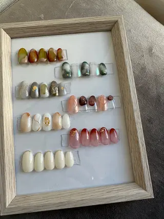 ネイル ルミエナリトリート MUKAEDAのネイルデザイン