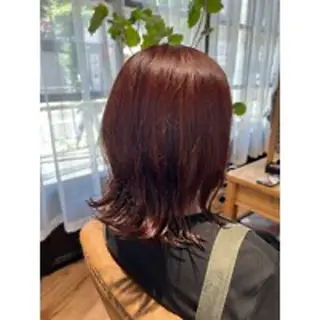 セミロング 高口 小春のヘアスタイル