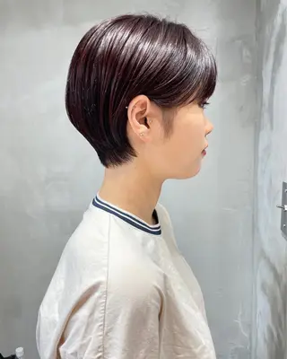 ショート カラー 華 /ショート/ボブのヘアスタイル