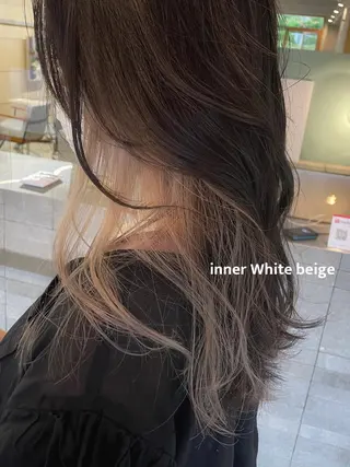 ロング カラー パーマ ヘアアレンジ メンズ cipre/レイヤー 透明感/miyabiのヘアスタイル