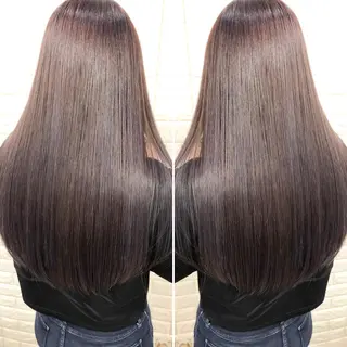 ロング カラー famille ファミーユのヘアスタイル