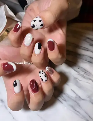 ネイル ネイルルームリッカ 𝐦𝐚𝐲𝐮のネイルデザイン