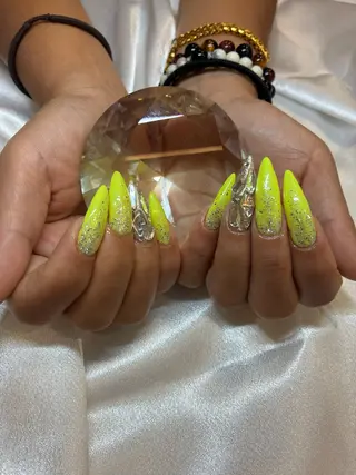 ロング Hanon ハノンのネイルデザイン