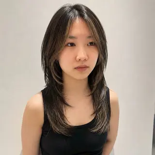 カラー Cocoro/艶感 /モデル募集中🌟のヘアスタイル