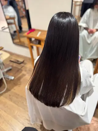ロング Noa🎀🫧 KNACK 東三国のヘアスタイル