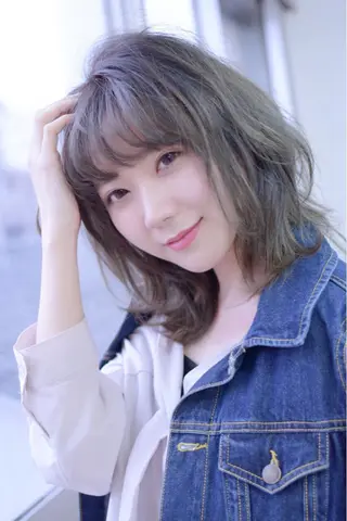 ミディアム カラー ✂️似合わせの魔術師 石田一樹✂️のヘアスタイル