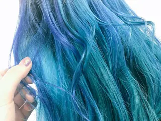 セミロング カラー mopa りこのヘアスタイル
