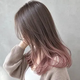 セミロング カラー Kaho/高槻/ カットモデル募集中のヘアスタイル