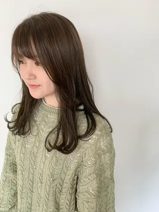 セミロング youka/艶髪/ ボブのヘアスタイル