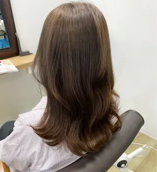 セミロング 美容室ブランシュ 中島店🔆のヘアスタイル