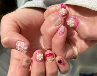 ネイル mimi nail✧︎*。のネイルデザイン