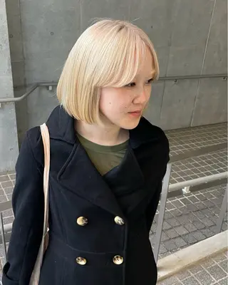 ショート カラー 🌈メンズパーマ🌈 メンズカットアリサのヘアスタイル