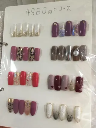 ネイル 横浜市中区曙町 ネイルE·U·Bのネイルデザイン