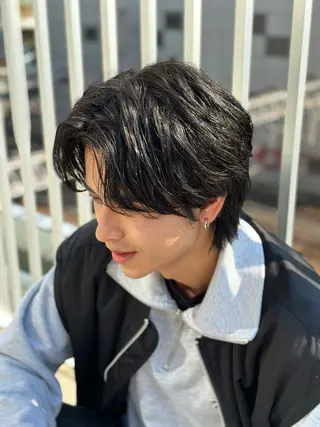 パーマ メンズ 【メンズ特化美容師】 山﨑 凌のヘアスタイル
