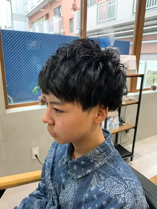 ショート メンズ 倉山 将貴のヘアスタイル