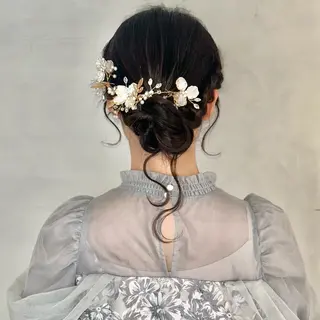 ミディアム ヘアアレンジ ニュアンスヘア🪡 nenekaのヘアスタイル