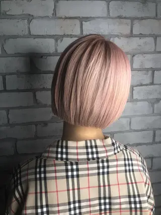 ショート カラー welring hair salonのヘアスタイル