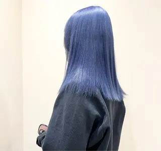 セミロング カラー ヘアアレンジ 高島 凜のヘアスタイル