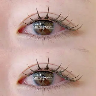 マツエク・マツパ 池袋Umi nail eyelash ゆみのマツエク・マツパデザイン