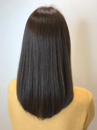 セミロング カラー インナーエクステ渋谷 🦋KAJIのヘアスタイル