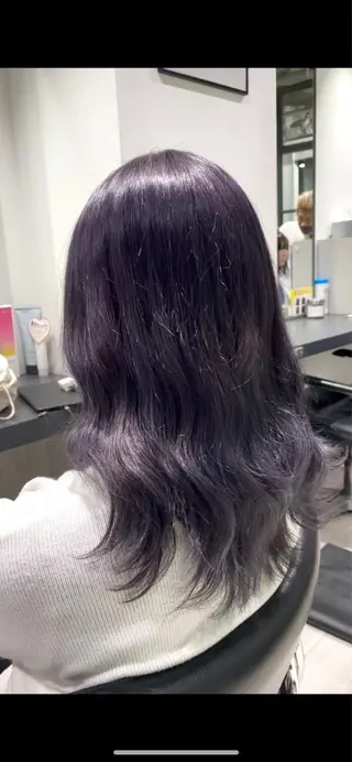 ミディアム カラー ❄ブリーチカラー❄ 佐原昌樹のヘアスタイル