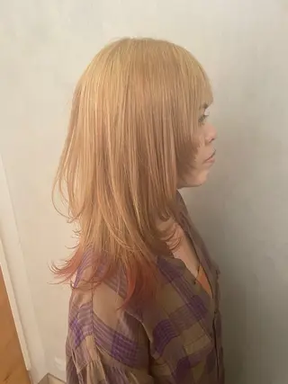 カラー 篠原 一成のヘアスタイル