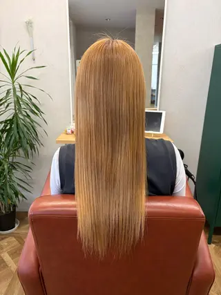 ロング 髪質改善×韓国風/小 顔レイヤー/早瀬櫻子のヘアスタイル