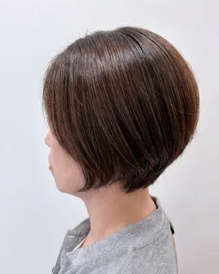 ショート 成瀬スパイラル パーマ清水大隼のヘアスタイル