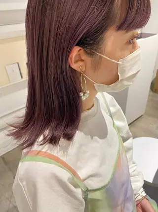 ミディアム &72 takiのヘアスタイル