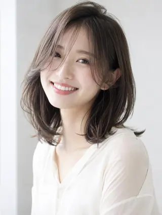 セミロング an・rata/ プチプラ/和歌山市駅のヘアスタイル