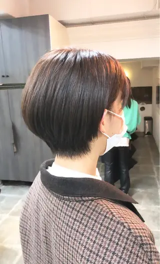 ショート レイヤーカット ショート/宮本洋介のヘアスタイル
