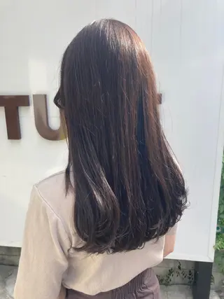 ロング カラー 黒野 菜月のヘアスタイル