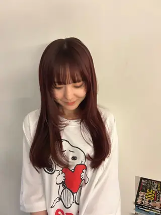 ロング NanaKo 表参道 レイヤー/ハッシュのヘアスタイル