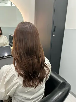 セミロング カラー ナチュラル🎀透明感 カラー/香香のヘアスタイル